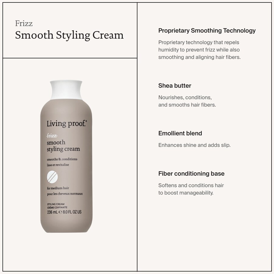 Крем для укладки волос, предотвращающий пушение. Living Proof, 8 oz /236 mL — фото 4
