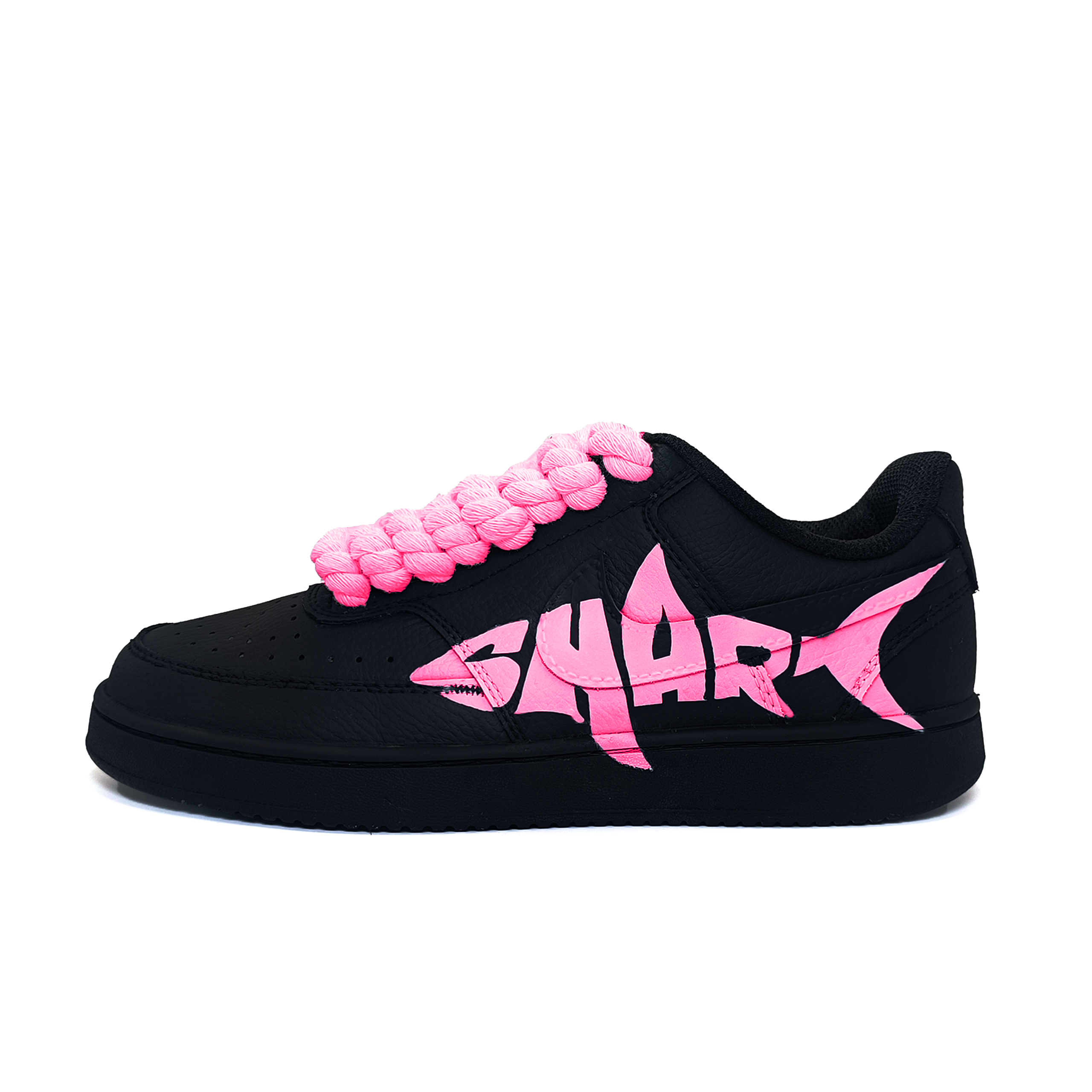 

Nike Низкие нескользящие кроссовки для скейтбординга Court Vision Great White Shark Rose Red, мужские, розовые