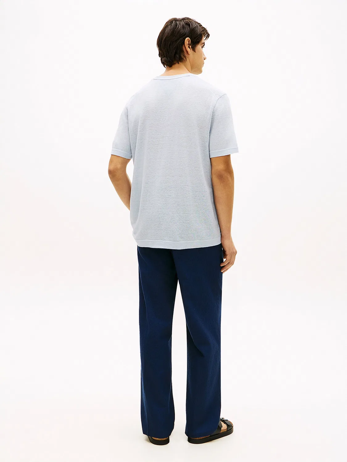 Футболка 'Smart-Casual' Tommy Hilfiger, Dusty Blue/Pastel Blue — фото 4