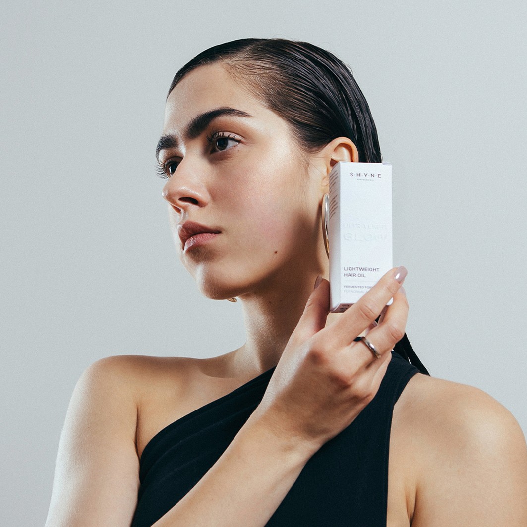 Масло для волос ultra light glow oil Shyne, объем 30 мл — фото 3