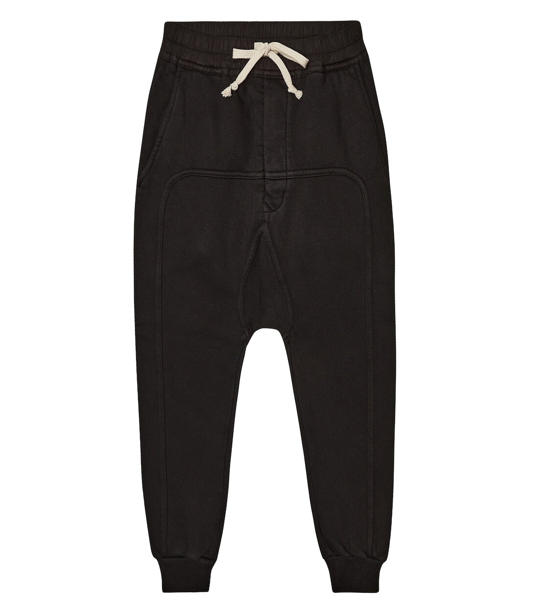 

Спортивные штаны из хлопкового джерси Rick Owens, черный