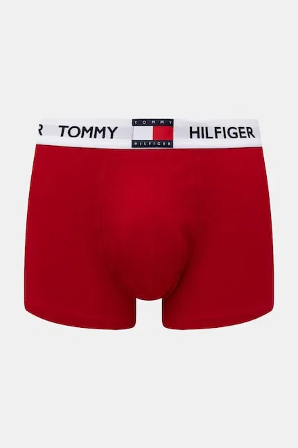 Боксеры хлопковые 3 шт Tommy Hilfiger, красный — фото 3
