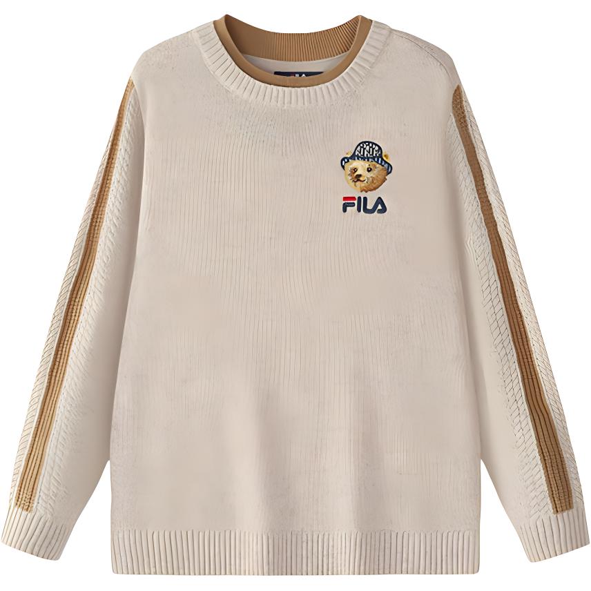 

Свитер Light Wheat Heather Gray для подростков FILA KIDS, серый