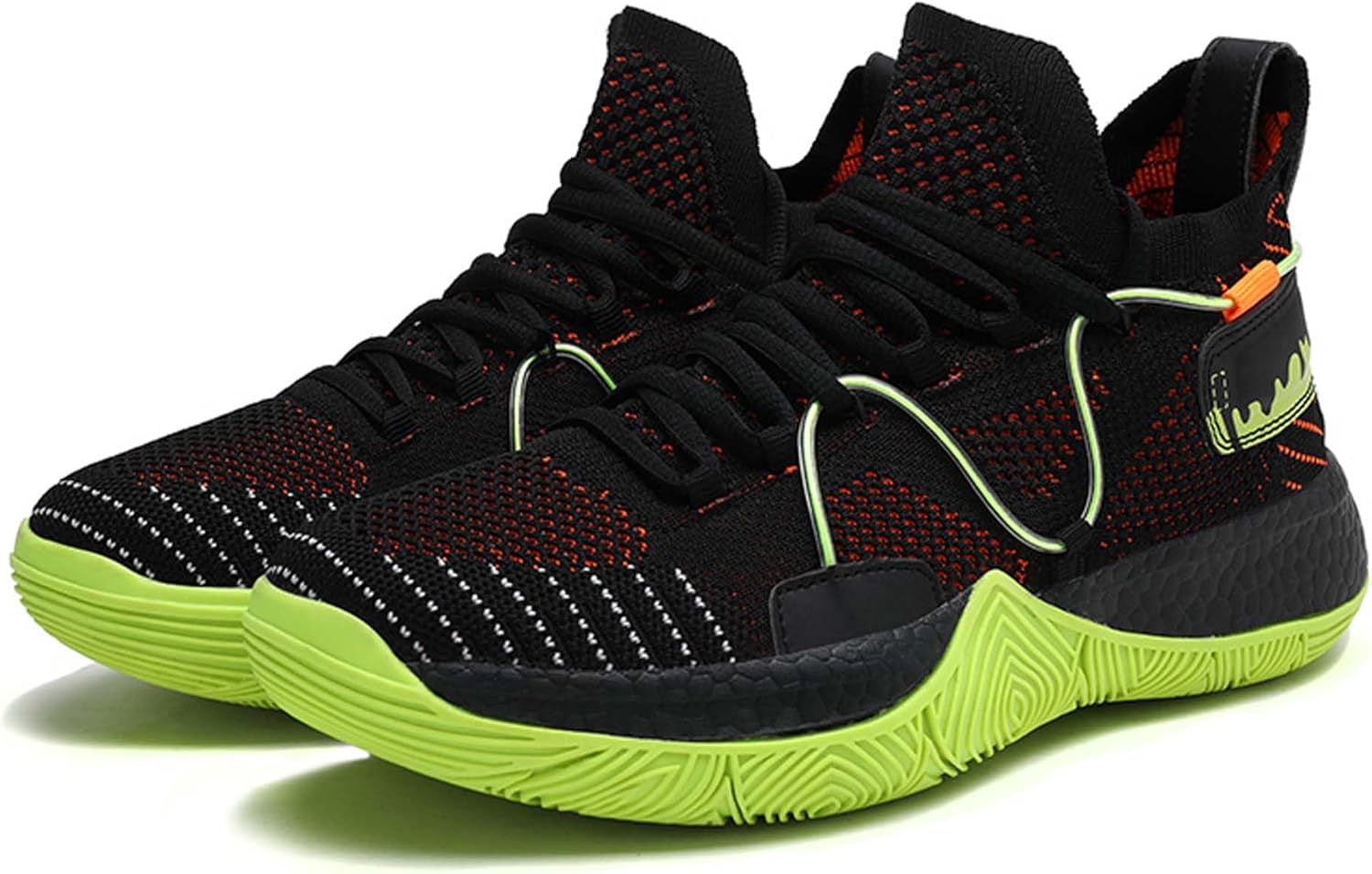 

Мужские и женские кроссовки для баскетбола из дышащей сетчатой ткани, средний верх, на шнуровке, повседневные кроссовки, противоскользящие и дышащие, для фитнеса и тренировок, легкие походные кроссовки для улицы, бейсбольные кроссовки Wurmiuhd,...