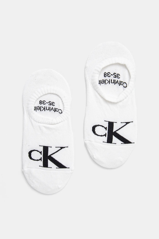 

Носки 2 пары Calvin Klein Jeans, белый