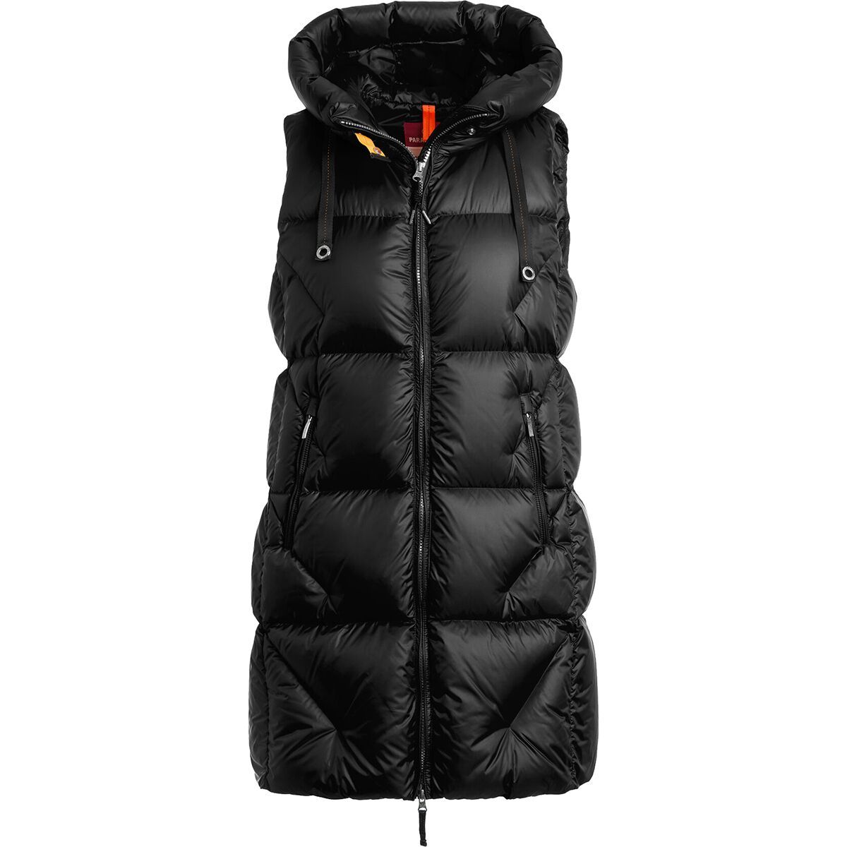 

Зули худи пуховая жилетка Parajumpers, черный