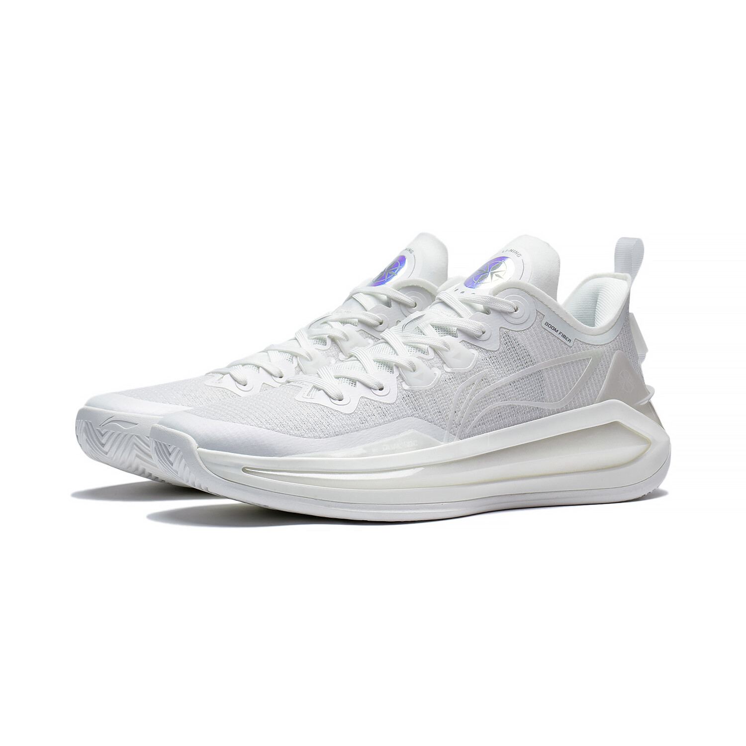 Баскетбольные кроссовки Liren 3 V2 унисекс с низким верхом Mist White Lining — фото 2