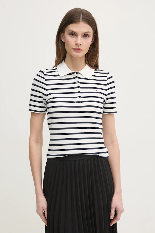 

Поло Tommy Hilfiger, белый