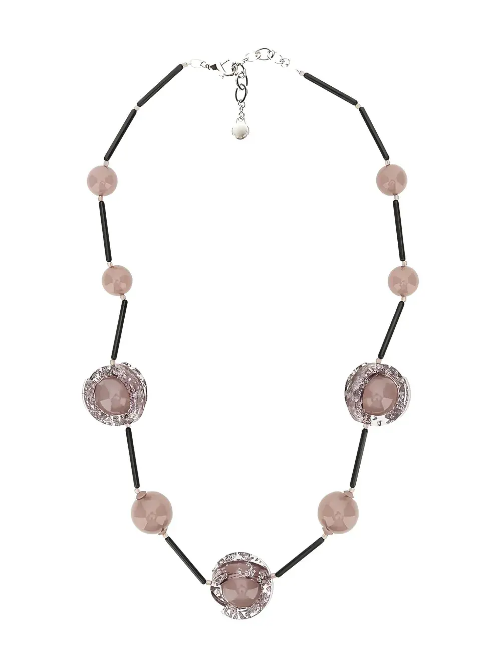 

Ожерелье с застежкой-карабином Emporio Armani, серебристый