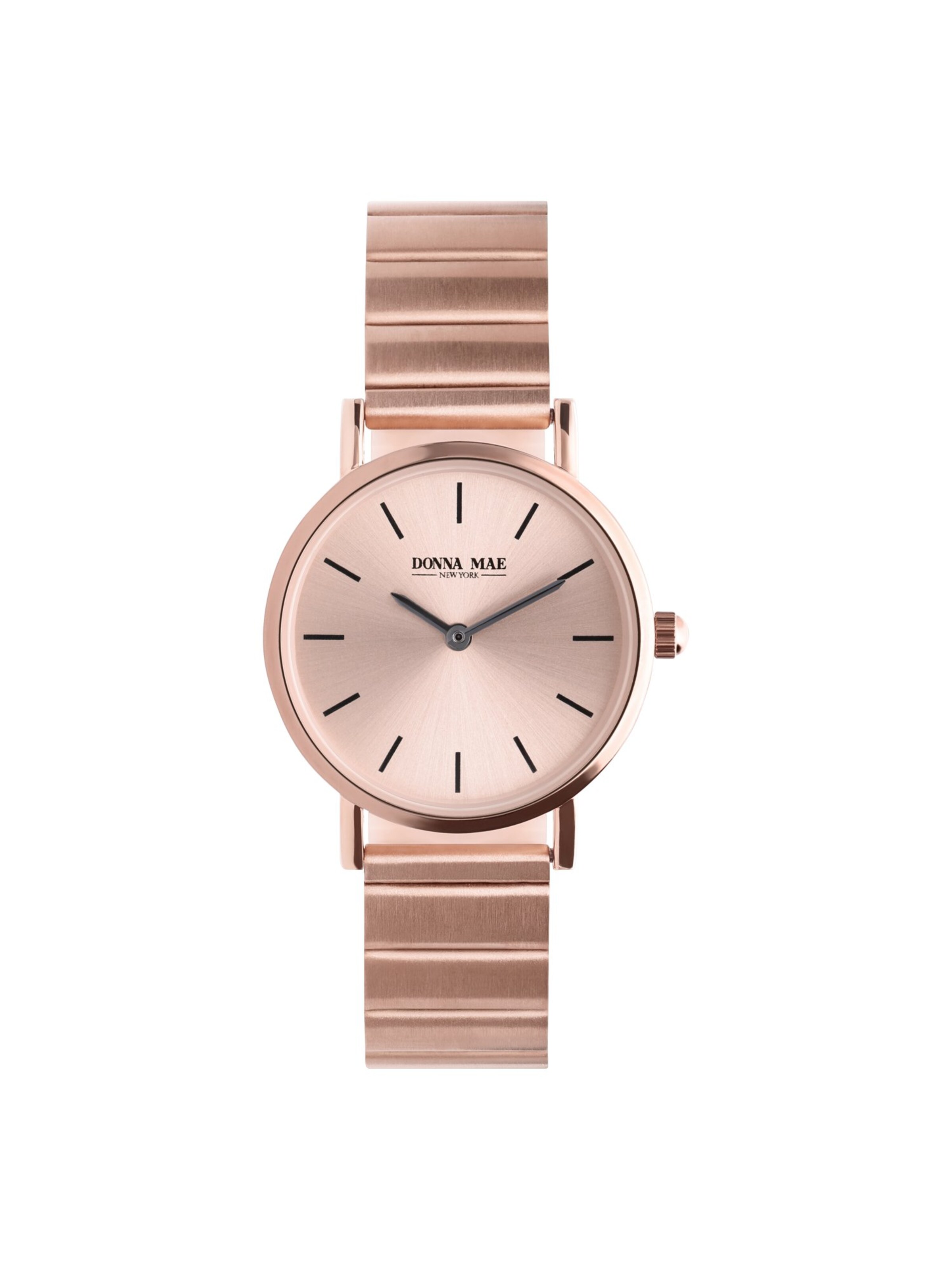 

Lucardi Часы 'Masche' с аналоговым циферблатом в розовом золоте