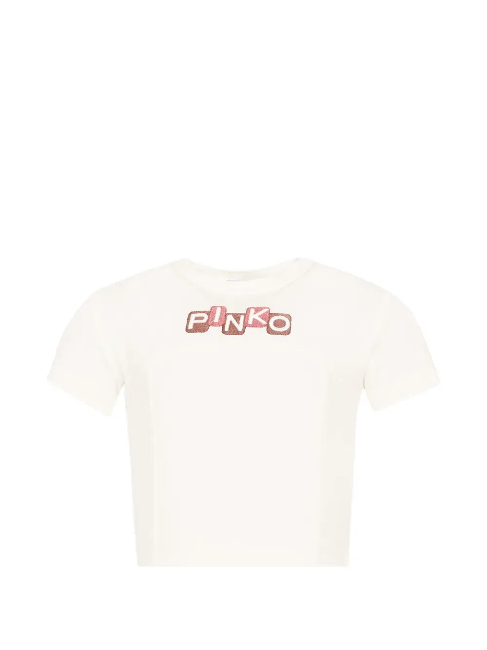 Футболка с коротким рукавом Pinko Kids, белый