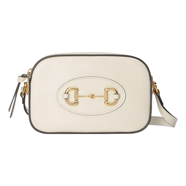 

Сумка horsebit 1955 small shoulder bag 'white' Gucci, белый