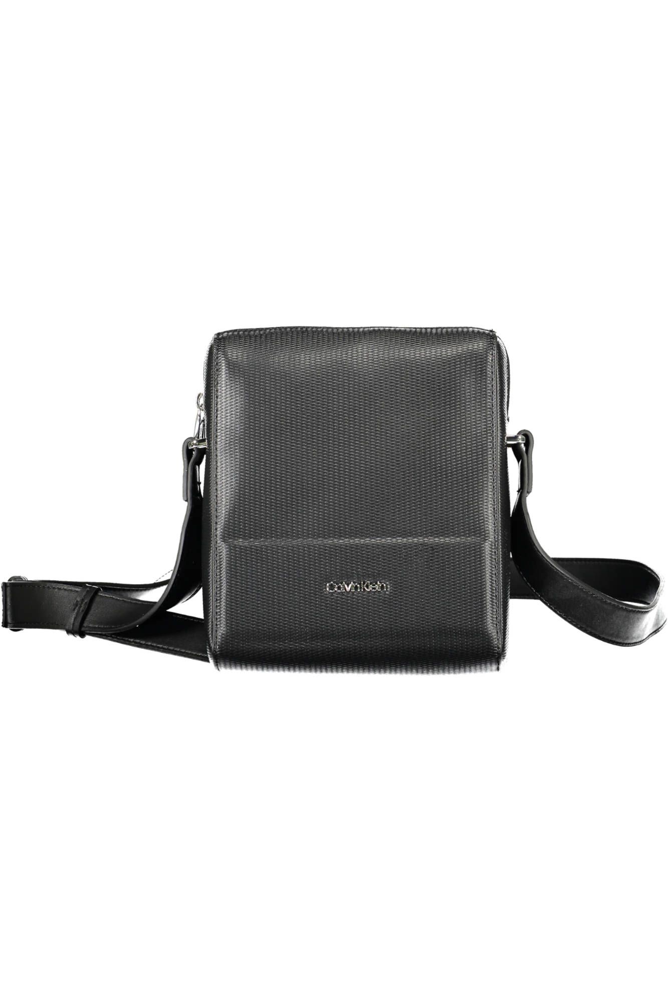 

Черная мужская сумка из полиэстера через плечо Calvin Klein