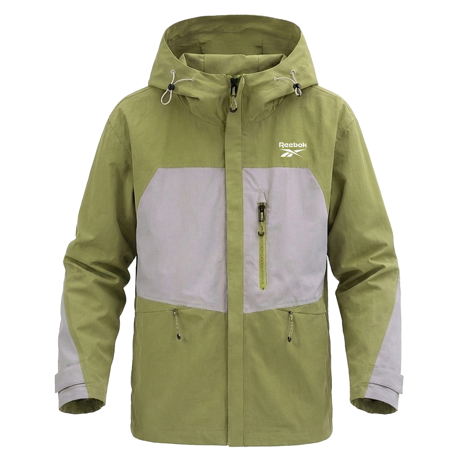 

Унисекс худи с капюшоном, умеренная посадка, прочее Reebok, зеленый