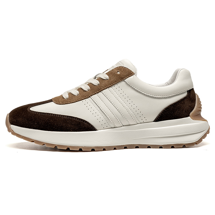 

Низкие повседневные туфли мужские LEAVELAND, White/Coffee