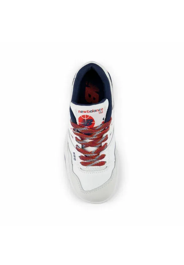 Кроссовки New Balance 550, белый красный — фото 3