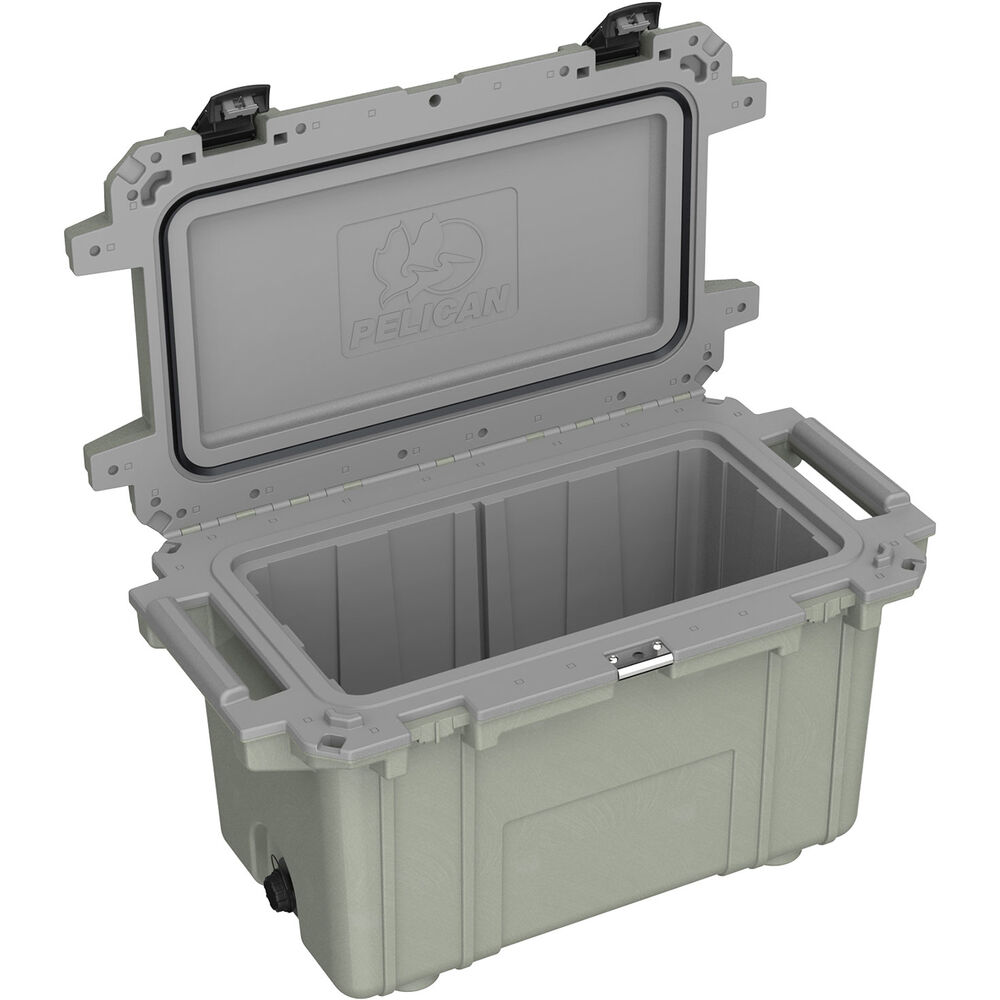 

Pelican 70QT Elite Cooler (серый шалфей)