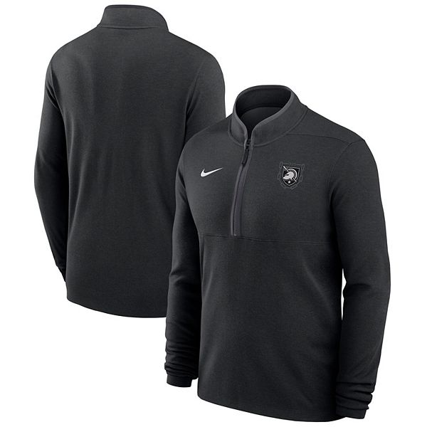 Мужская черная толстовка quarter-zip dri-fit victory army knights 250 collection Nike
