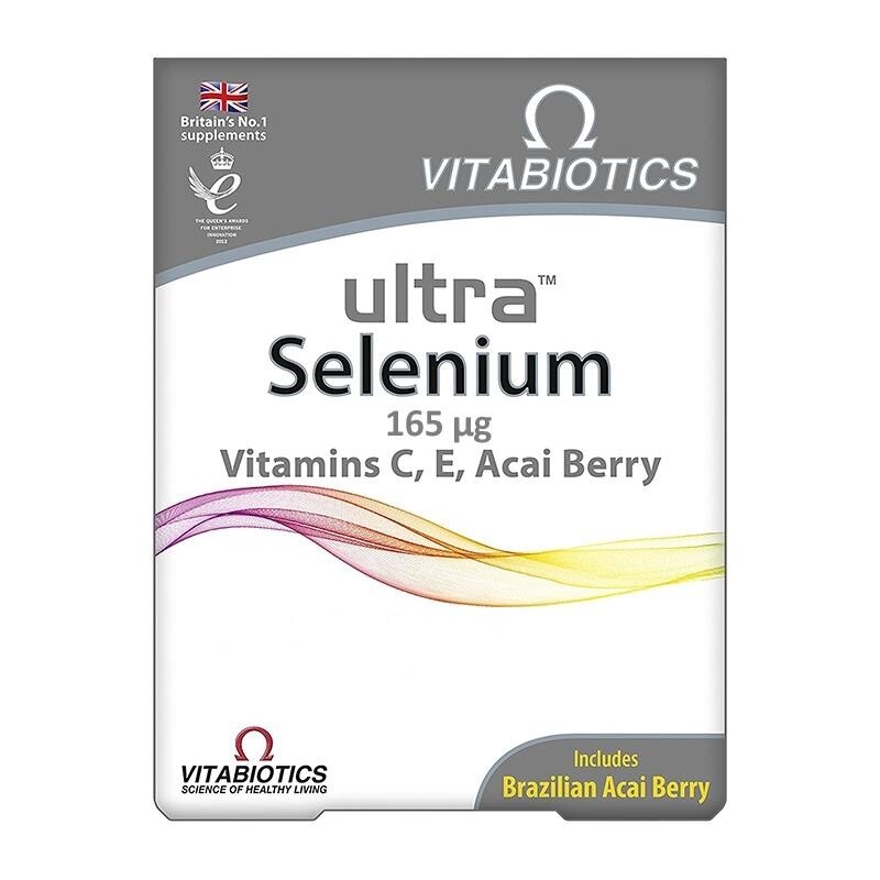 

Vitabiotics Ultra Selenium 165 мг 30 таблеток