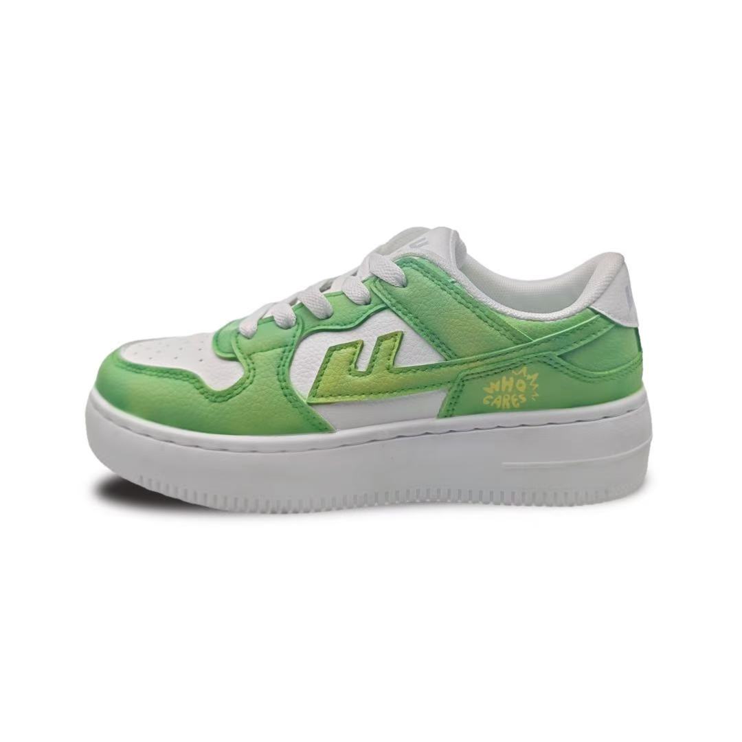 

WARRIOR Износостойкие и легкие низкие кроссовки для скейтбординга Unisex Light Green