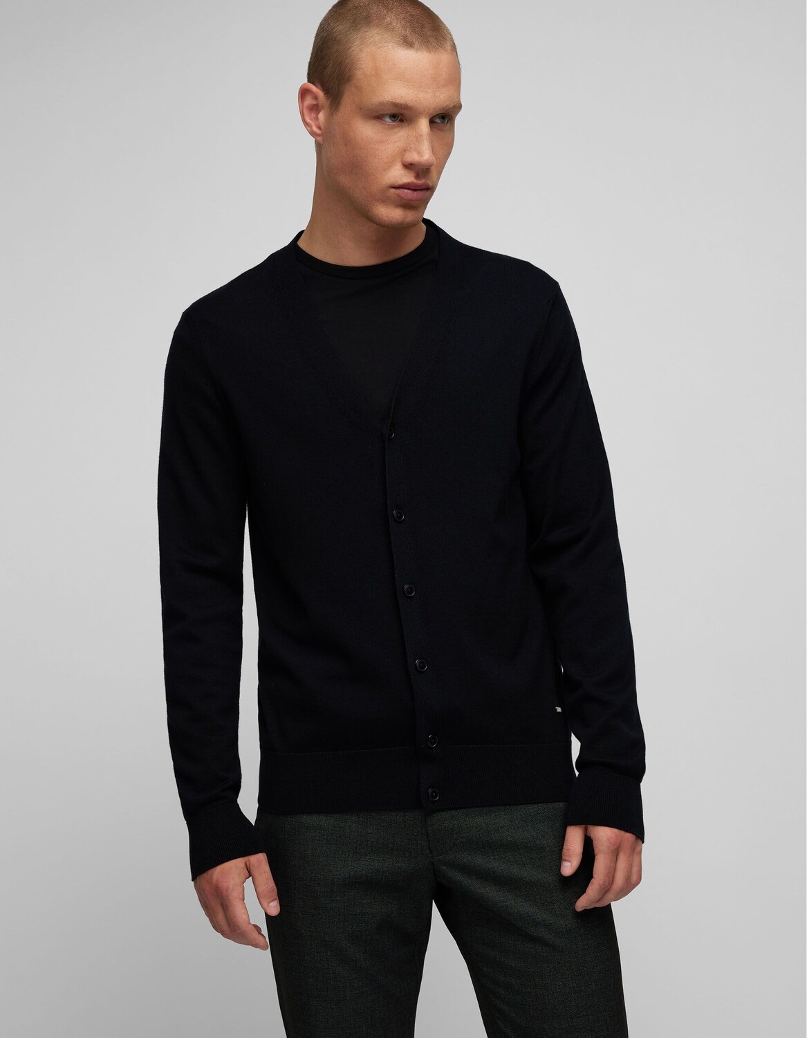 

Пуловер HECHTER PARIS Cardigan, черный
