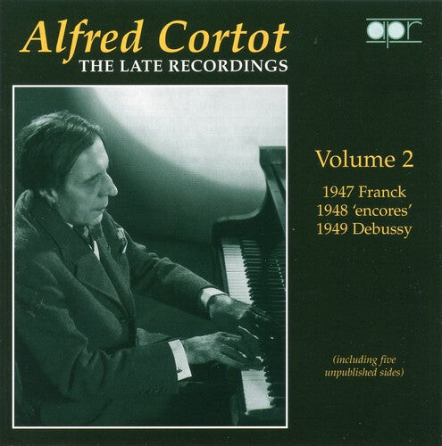 

CD диск Cortot, Alfred: Late Recordings 2