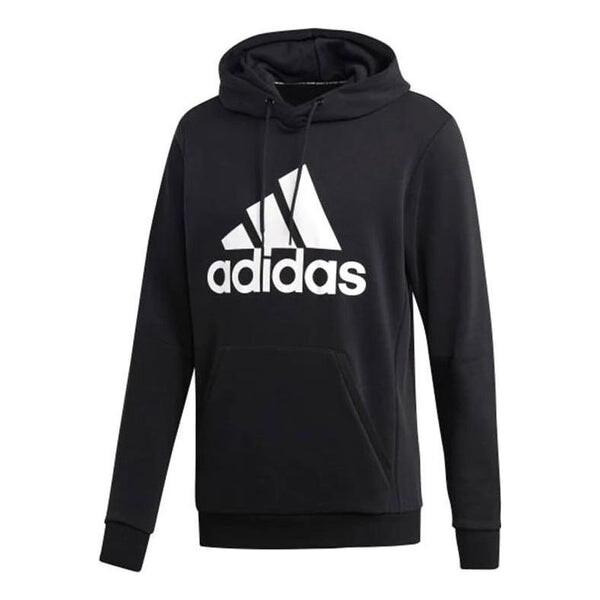 

Толстовка adidas Basketball Hoodie 'Black White', черный