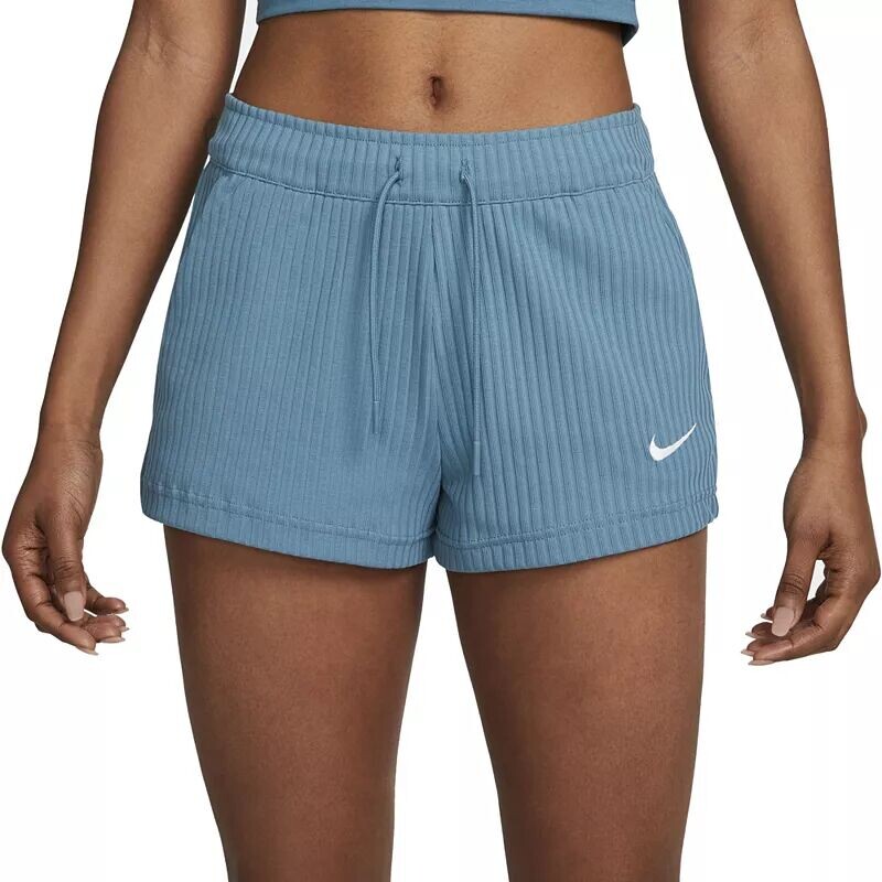 

Женские шорты из джерси в рубчик с высокой талией Nike Sportswear
