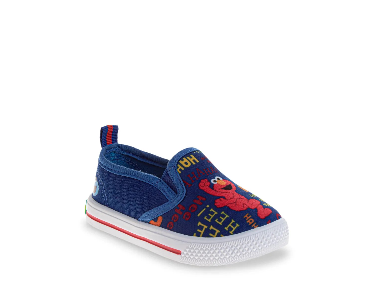 

Слипоны Sesame Street Elmo and Cookie Monster Slip-On Sneaker - Kids', темно-синий