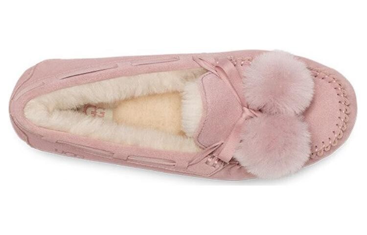 Женские повседневные туфли женские низкие розово-серые Ugg — фото 4