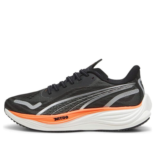 

Кроссовки velocity nitro 3 'black neon citrus' Puma, черный