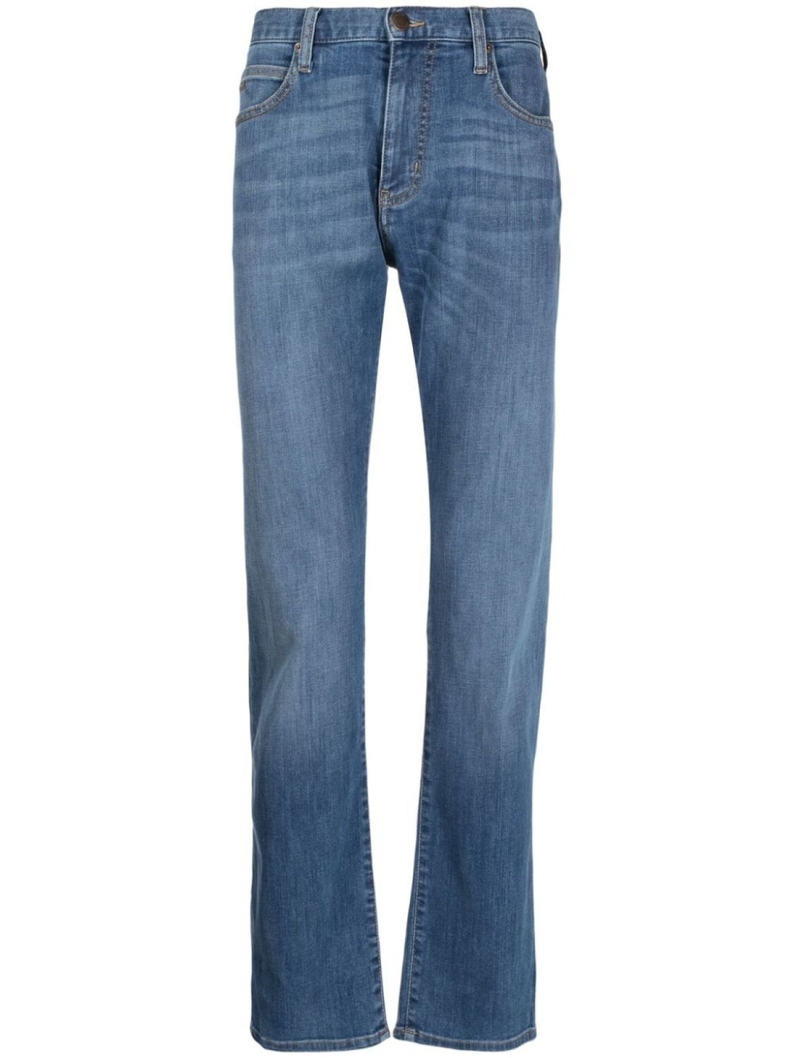 

Emporio Armani прямые джинсы, синий