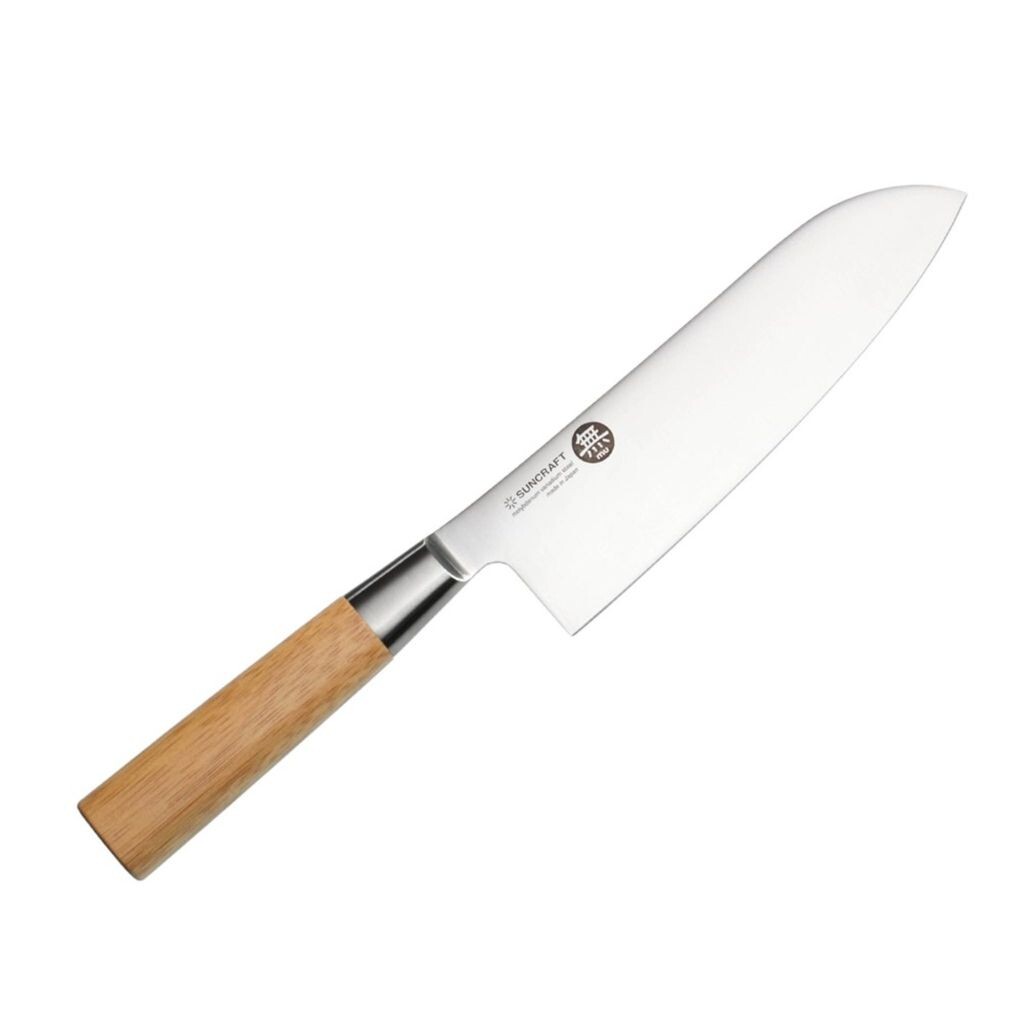 

Кухонный нож Suncraft Mu Bamboo Santoku 167 мм MU03