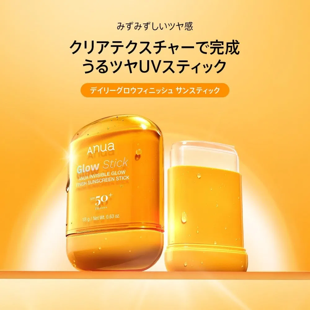 Солнцезащитный стик ANUA Daily Glow Finish, SPF50 PA+++, 18 г — фото 2