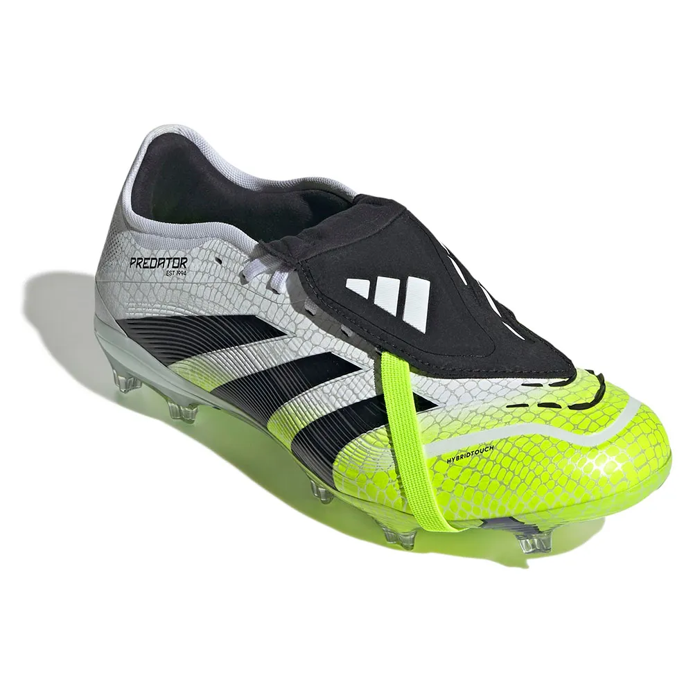 Футбольные бутсы adidas Predator Pro Fold-Over Tongue FG, белый — фото 4