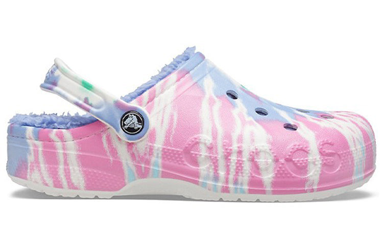 Шлепанцы Crocs Classic Clog Crocs Tie Dye Printing Multi-Color Unisex Slippers, разноцветный — фото 3