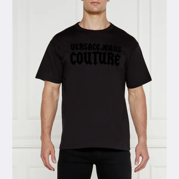 

Футболка стандартного кроя Versace, черный