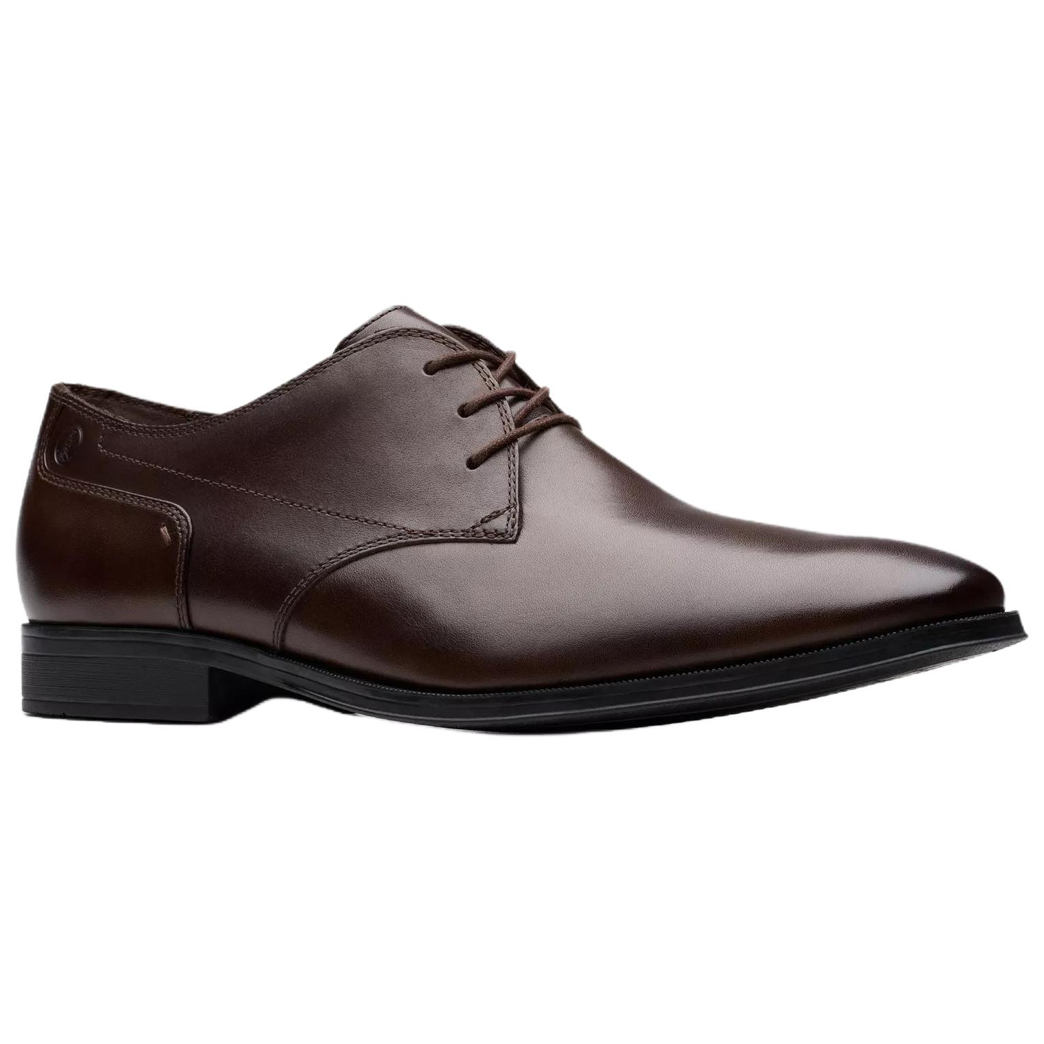 Paulton Lace мужские туфли-оксфорды Clarks, коричневый — фото 4