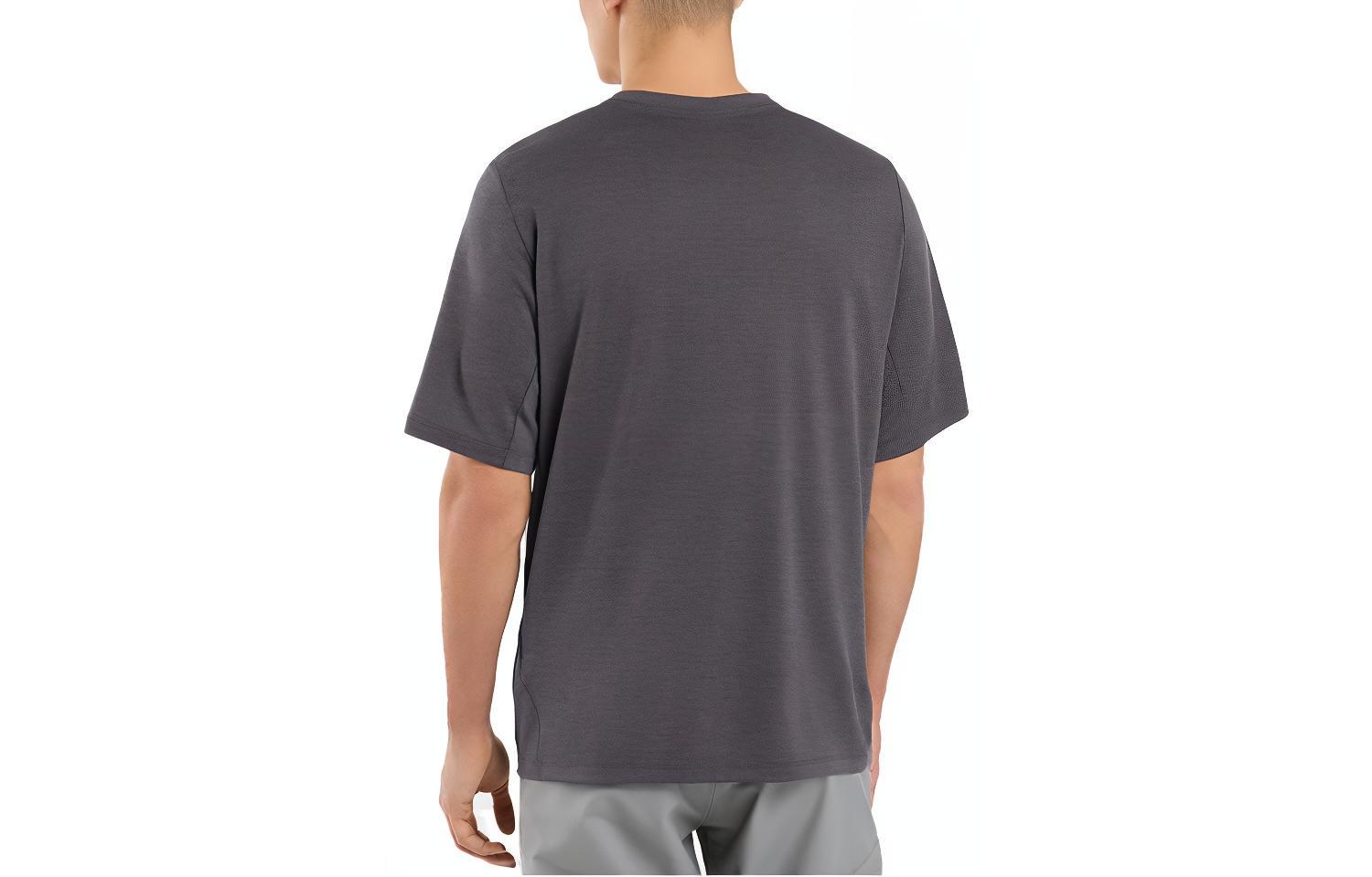 Футболка Cormac Series Men's Arcteryx, Atomic Gray/Atmos Heather — фото 3