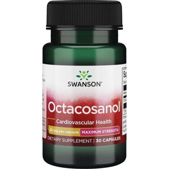 

Swanson, Октакозанол, 30 капсул