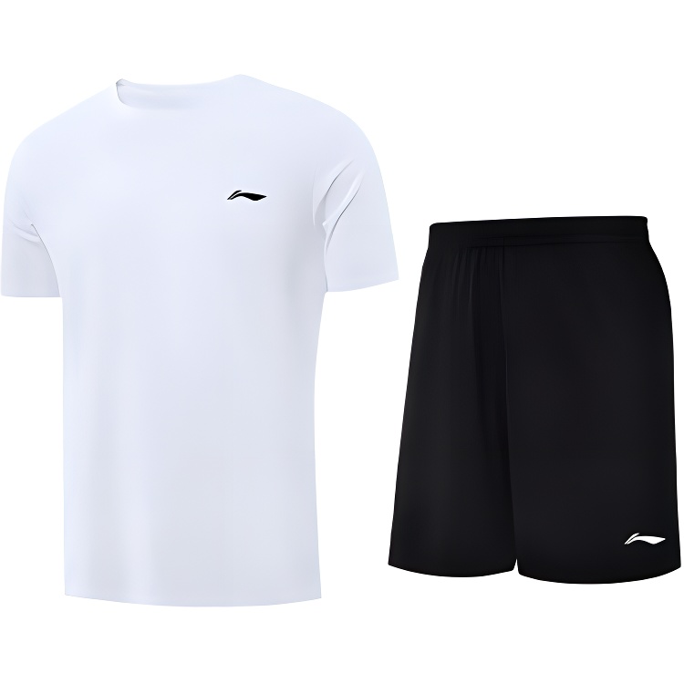 

Повседневный спортивный комплект из 2 предметов для подростков LINING, черный