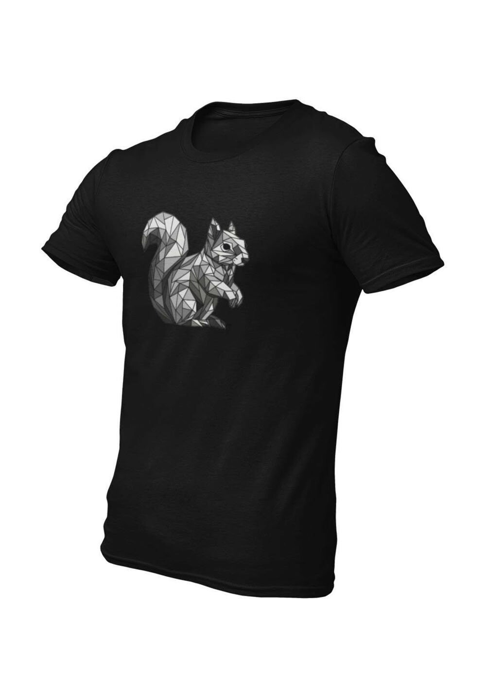 

Футболка с принтом SQUIRREL LINEART Reverve Fashion, черный