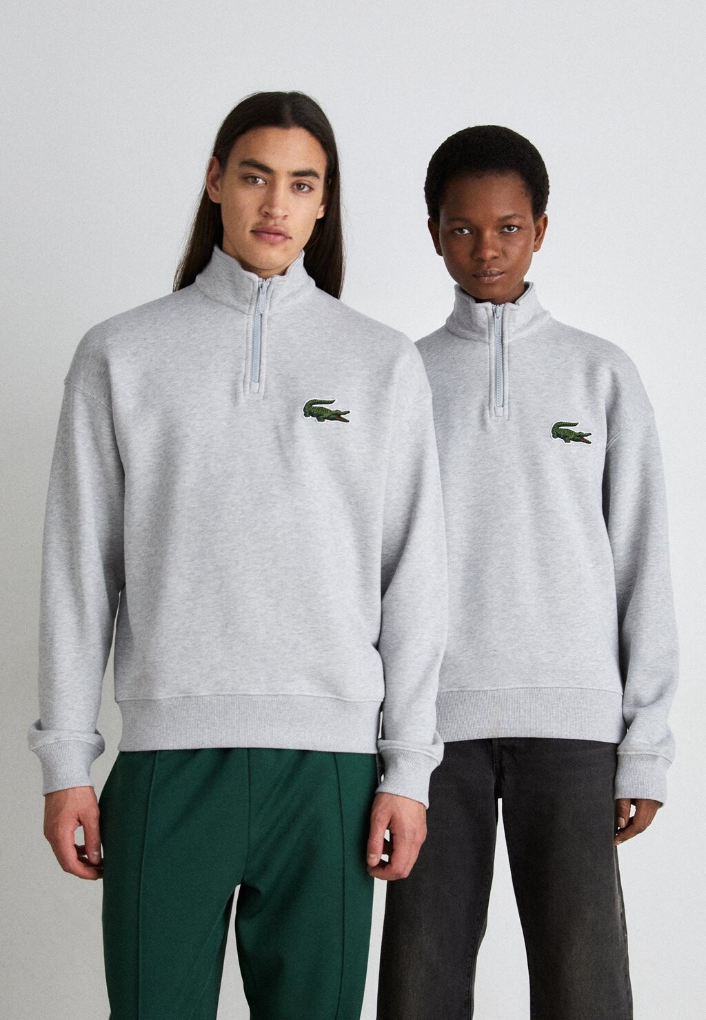 

Толстовка HALFZIP HIGH UNISEX Lacoste, цвет silver chine