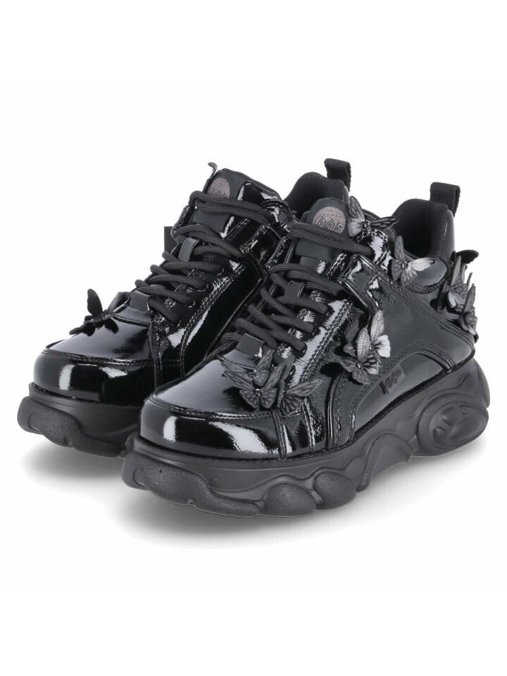 

Низкие кроссовки Buffalo Low C BUTTERFLIES, черный
