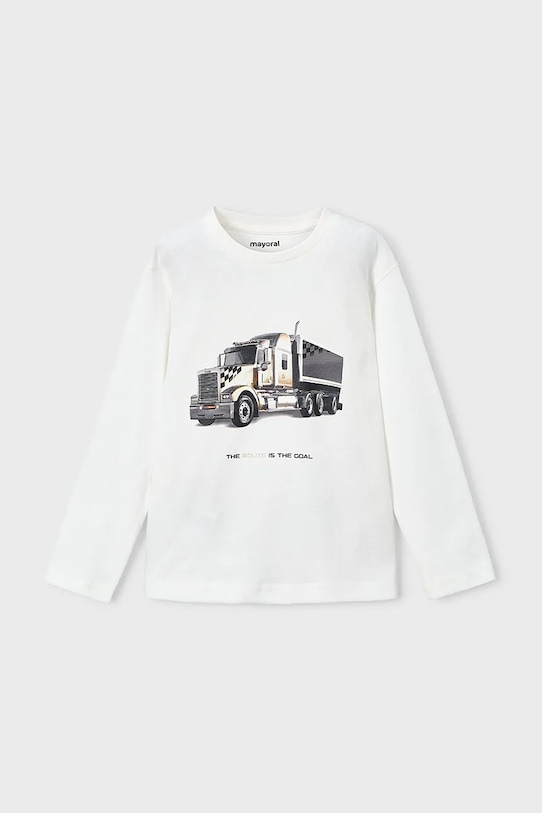 

Детская хлопковая водолазка Mayoral, бежевый