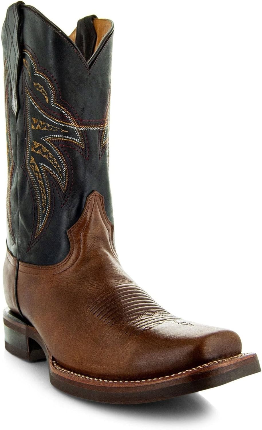 Мужские ковбойские сапоги Soto с квадратным носком H4002 Soto Boots, Miel — фото 2