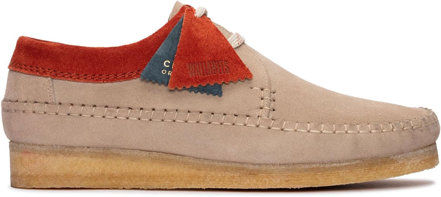 Мокасины для мужчин Clarks Weaver, Sand — фото 2