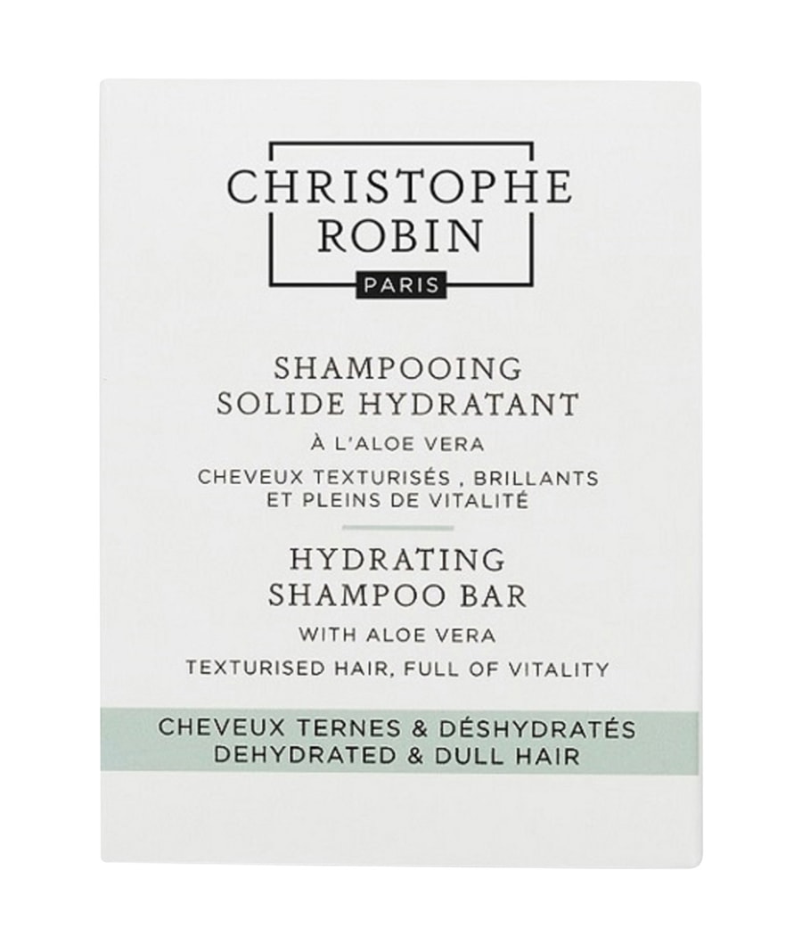 

Шампунь для волос Christophe Robin Hydrating Shampoo Bar With Aloe Vera , 100g