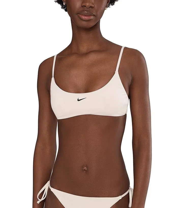 Бикини топ Nike Effortless Essential Bralette, Chalk