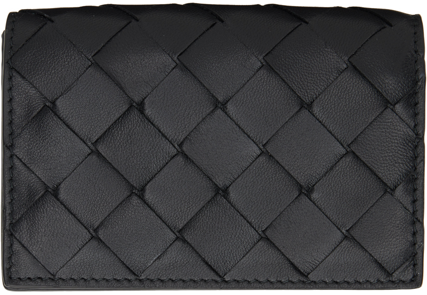 

Черная визитница Bottega Veneta